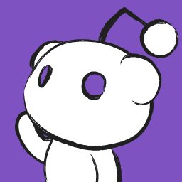 Illustrated Reddit-style avatar placeholder